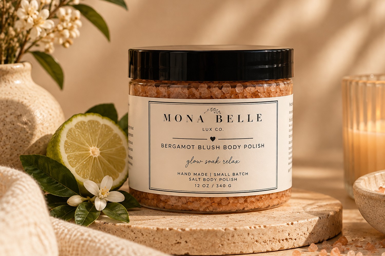 Bergamot Blush Body Polish